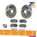 brake disc rotor ダッジグランドキャラバンクライスラータウン＆カントリー用リアブレーキローターセラミックパッドキット Rear Brake Rotor Ceramic Pad Kit For Dodge Grand Caravan Chrysler Town & Country