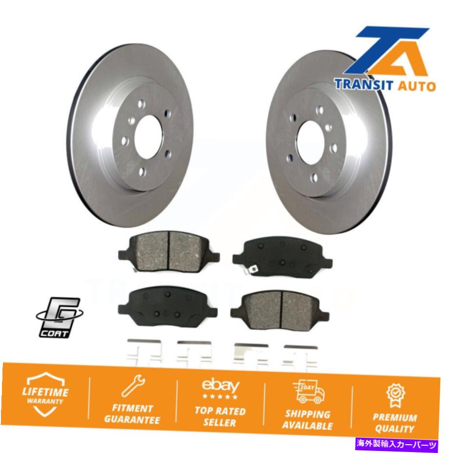 brake disc rotor シボレー用のリアコートブレーキローターセミメタリックパッドキットアップランダーポンティアックビュイック Rear Coat Brake Rotor Semi-Metallic Pad Kit For Chevrolet Uplander Pontiac Buick