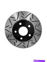 brake disc rotor DuraplusリアコートF-SlotブレーキローターセラミックパッドESF-31075X-CRD325-1 Duraplus...