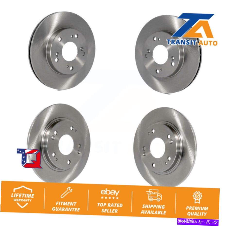 brake disc rotor 2011-2015のフロントリアディスクブレーキローターキットホンダCR-Z Front Rear Disc Brake Rotors Kit For 2011-2015 Honda CR-Z