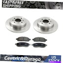 Us Custom Parts Shop USDMで買える「brake disc rotor リアブレーキローターとセラミックブレーキパッドペアセットフィット2002ホンダシビック Rear Brake Rotors & Ceramic Brake Pads Pair Set Fits 2002 Honda Civic」の画像です。価格は71,830円になります。