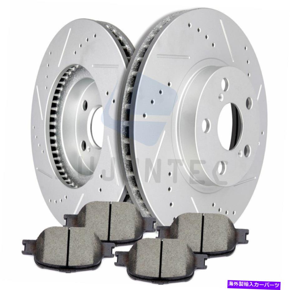 brake disc rotor フロントセラミックパッドローターローターブレーキディスク2010 Scion TC 2000-2005トヨタセリカ Front Ceramic Pads Rotors Brake Discs For 2010 Scion tC 2000-2005 Toyota Celica