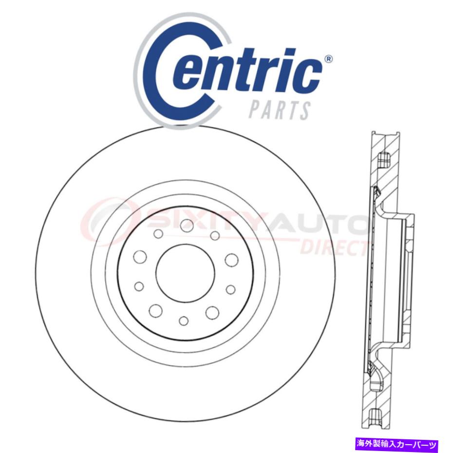 brake disc rotor 2014-2018 FIAT 500L 1.4L L4 -Kit Set BrakingOzの中心ディスクブレーキローター Centric Disc Brake Rotor for 2014-2018 Fiat 500L 1.4L L4 - Kit Set Braking oz