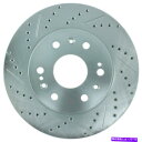 brake disc rotor Honda Insight 2010-2014 Front Driver Side Brake Rotor SlottedのためのStopTech StopTech For Honda Insight 2010-2014 Front Driver Side Brake Rotor Slotted