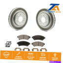 brake disc rotor シボレーアップランダービュイック土星用のフロントコートブレーキローターセミメタリックパッドキット Front Coat Brake Rotor Semi-Metallic Pad Kit For Chevrolet Uplander Buick Saturn