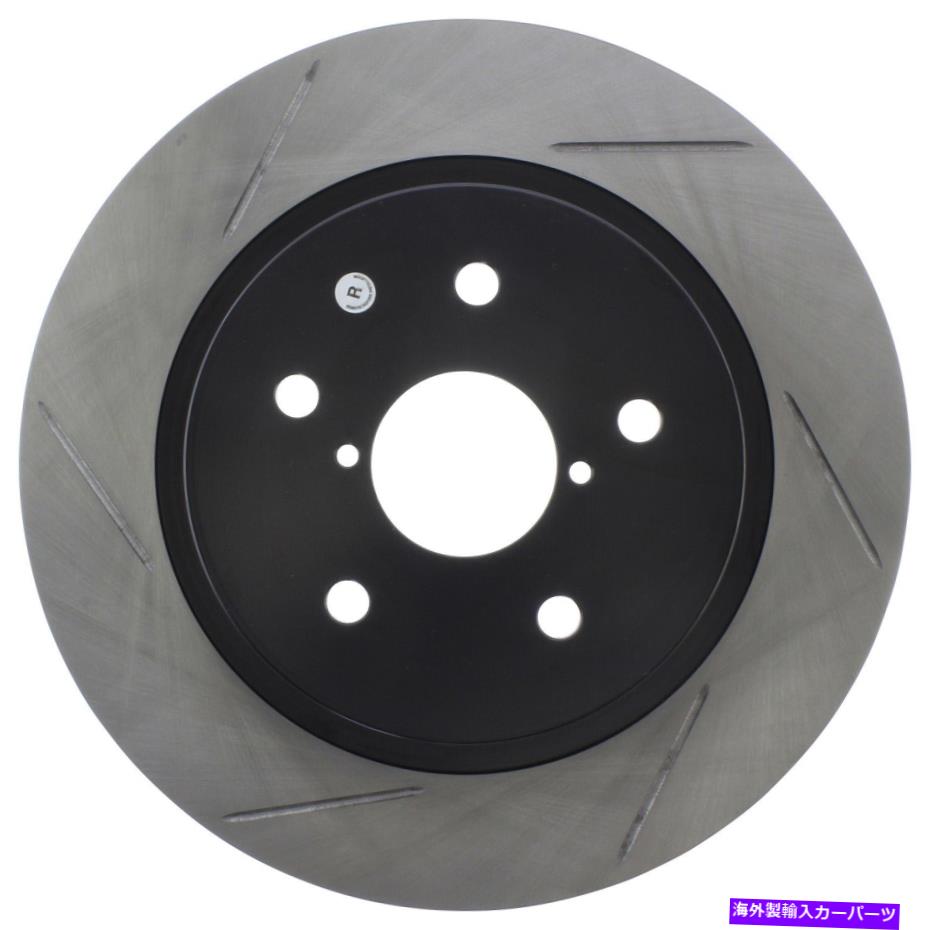 brake disc rotor STOPTECH 126.47037SRスポーツスロットドディスクブレーキローターに適合レガシーアウトバックWRX StopTech 126.47037SR Sport Slotted Disc Brake Rotor Fits Legacy Outback WRX