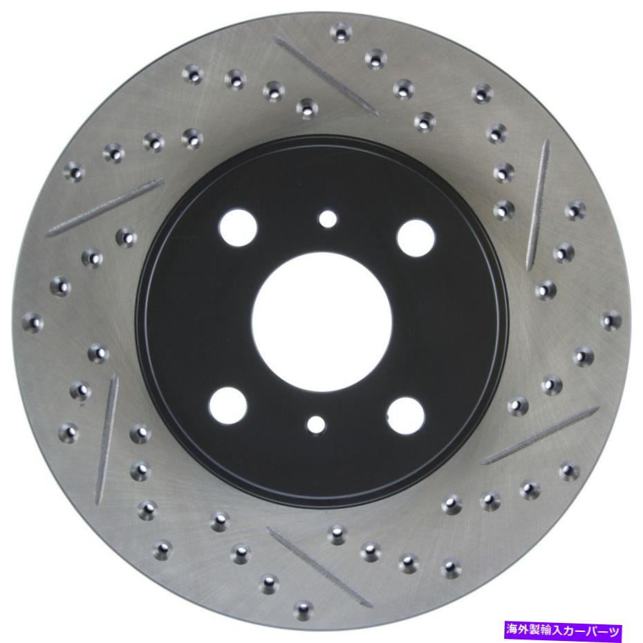 brake disc rotor Prius C、Yaris、IQ（127.44143L）用のストップテックフロントドライバーサイドディスクブレーキローター Stoptech Front Driver Side Disc Brake Rotor for Prius C, Yaris, iQ (127.44143L)