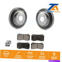 brake disc rotor 2019年のフロントコートブレーキローターセラミックパッドキットブレンボブレーキ付きダッジ充電器 Front Coat Bra...
