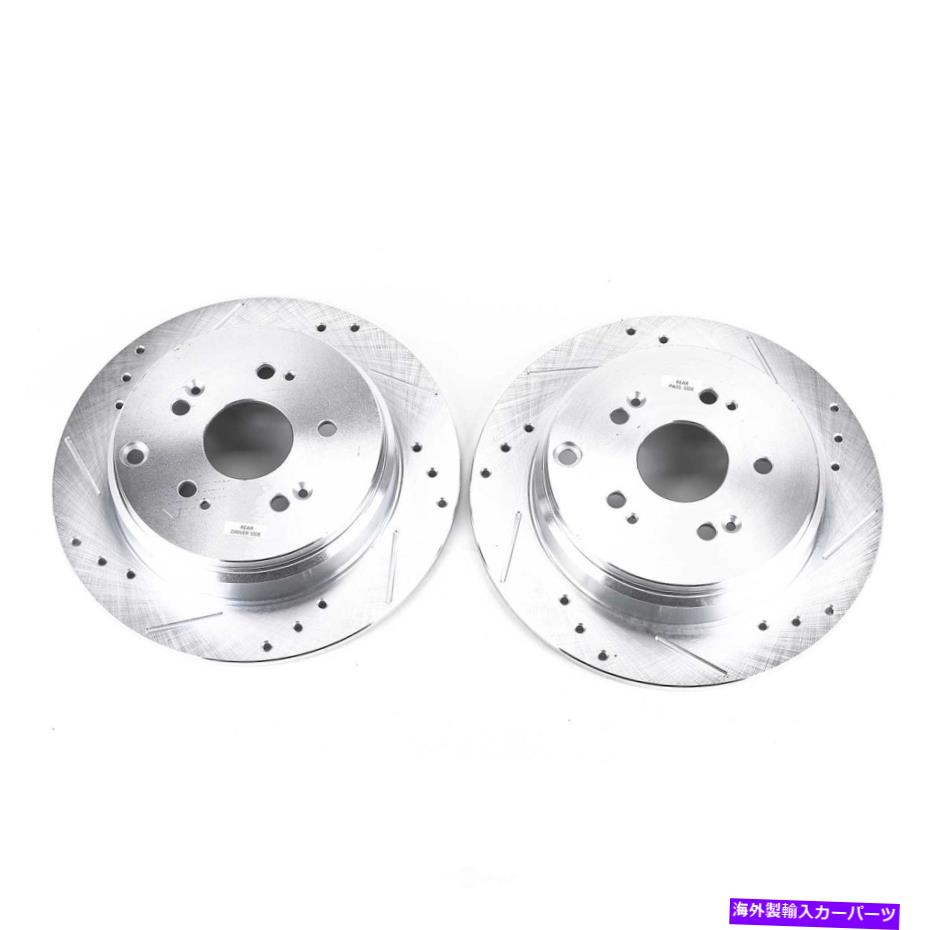 brake disc rotor ディスクブレーキローターセットドリルドリル Disc Brake Rotor Set-Rear Drilled