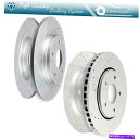 brake disc rotor 2008年から2016年のドッジグランドキャラバンのフロント&リアブレーキローターディスクスロットキット Front & Re...