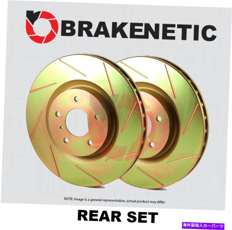brake disc rotor [リアセット] Brakenetic SportスロットスロットブレーキディスクローターBNS34091.ss [REAR SET] BRAKENETIC SPORT SLOTTED Brake Disc Rotors BNS34091.SS