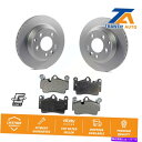 brake disc rotor アウディQ7ポルシェカイエントゥアレグ用リアコートブレーキローターセミメタルパッドキット Rear Coat Brake Ro...