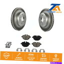 brake disc rotor BMW 528i 535i Xdrive 535D ActiveHybrid用のリアコートブレーキローターセラミックパッドキッ...