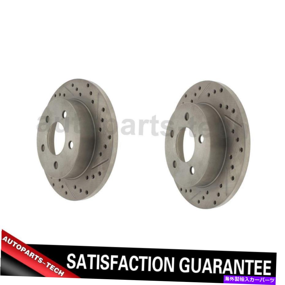 brake disc rotor 2x stoptechリア左後部右後部ディスクブレーキローター1994年?2004 2x StopTech Rear Left Rear Right Disc Brake Rotor For Ford 1994~2004