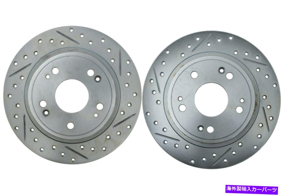 brake disc rotor リアペアSTOPTECHディスクブレーキローター2016-2021 Honda HR-V（44393） Rear PAIR Stoptech Disc Brake Rotor for 2016-2021 Honda HR-V (44393)