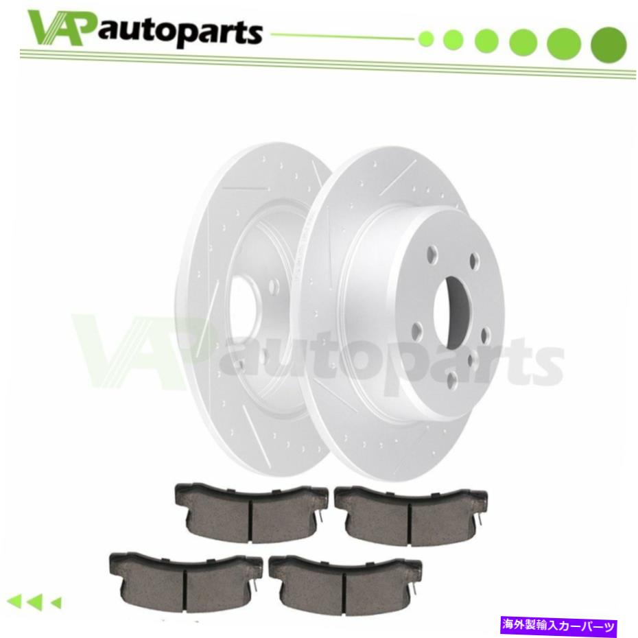 brake disc rotor リアブレーキパッドとローターは1999-2003レクサスRX300ベース3.0L 288mmに適合します Rear Brake Pads And Rotors Fits 1999-2003 Lexus RX300 Base 3.0L 288mm