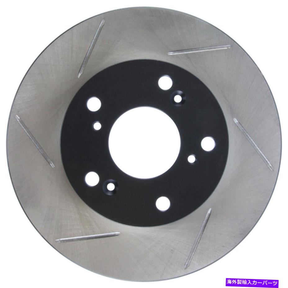brake disc rotor STOPTECH 126.40056SRスポーツスロットスロットディスクブレーキローターフィット02-15シビックCR-Z RSX StopTech 126.40056SR Sport Slotted Disc Brake Rotor Fits 02-15 Civic CR-Z RSX