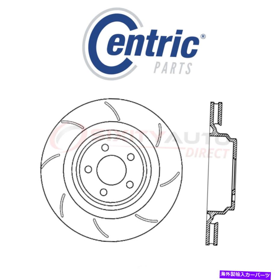 brake disc rotor 2008-2017 Dodge Challenger 6.1L 6.2L NUの中心スロットディスクブレーキローター Centric Slotted Disc Brake Rotor for 2008-2017 Dodge Challenger 6.1L 6.2L nu