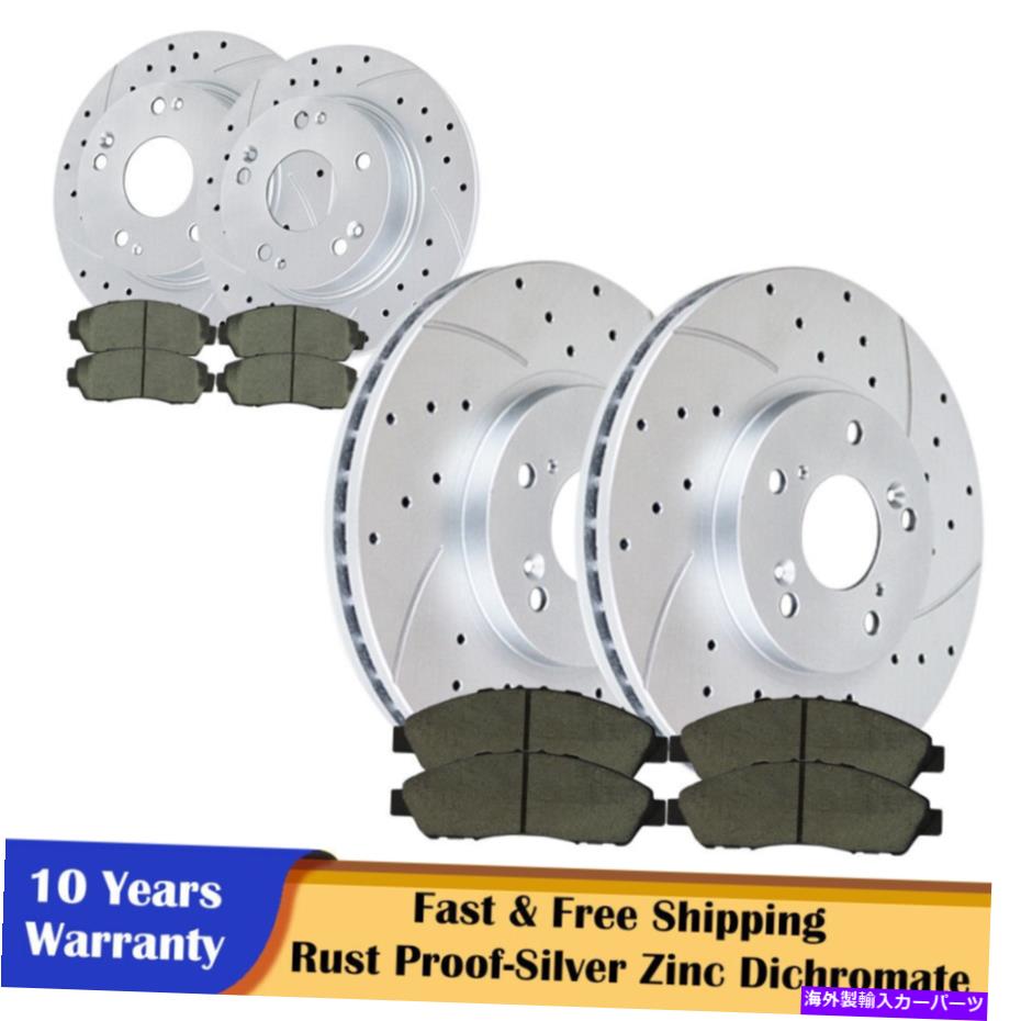 Us Custom Parts Shop USDM㤨brake disc rotor 2003-2007 v6ۥ2.4Lեȥꥢȥ֥졼ѥåɥ֥졼å For 2003 - 2007 V6 Honda Accord 2.4L Front Rear Rotors and Brake Pads Brakes KitפβǤʤ86,130ߤˤʤޤ