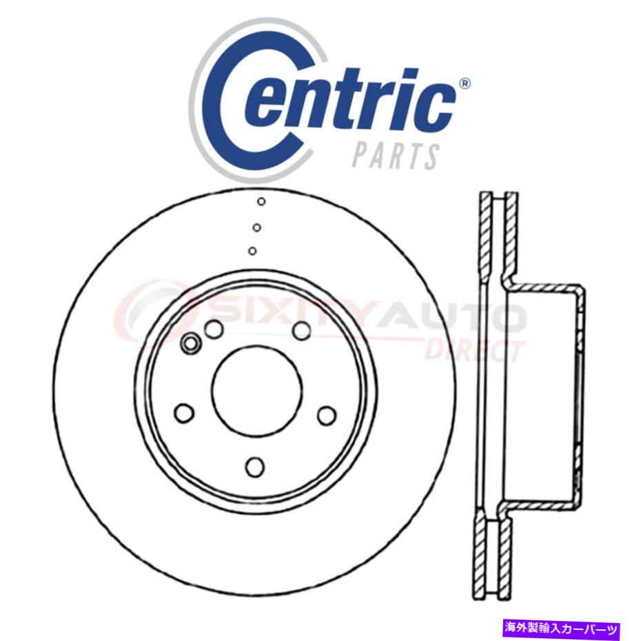 brake disc rotor 2003-2006の中心掘削ディスクブレーキローターのメルセデスベンツS430 4.3L V8-QS Centric Drilled Disc Brake Rotor for 2003-2006 Mercedes-Benz S430 4.3L V8 - qs