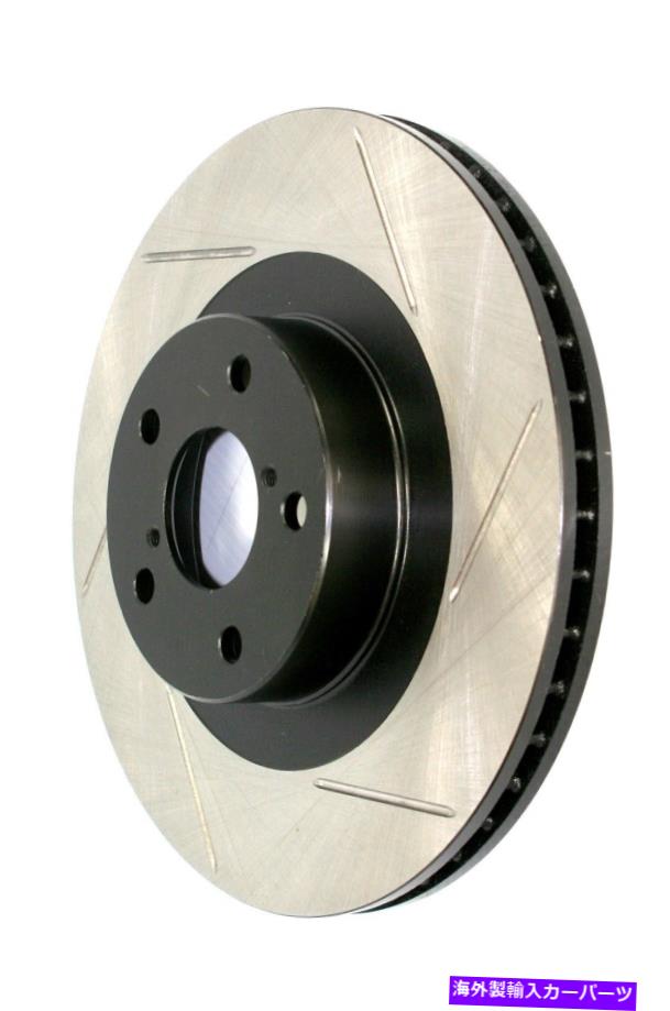 brake disc rotor STOPTECH 126.40056SLスポーツスロットスロットディスクブレーキローターフィット02-15シビックCR-Z RSX StopTech 126.40056SL Sport Slotted Disc Brake Rotor Fits 02-15 Civic CR-Z RSX