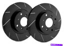 brake disc rotor SPパフォーマンスブラックZRC 290mm 1984-1986 NISSAN 300ZXのスロットスロットブレーキローター ...