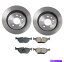 brake disc rotor Akebono Rear Brake Kit-Euro Ceramic Pad Set286mm Rotors for Saab 9-5 00-06 Akebono Rear Brake Kit - Euro Ceramic Pad Set &286mm Rotors For Saab 9-5 00-06