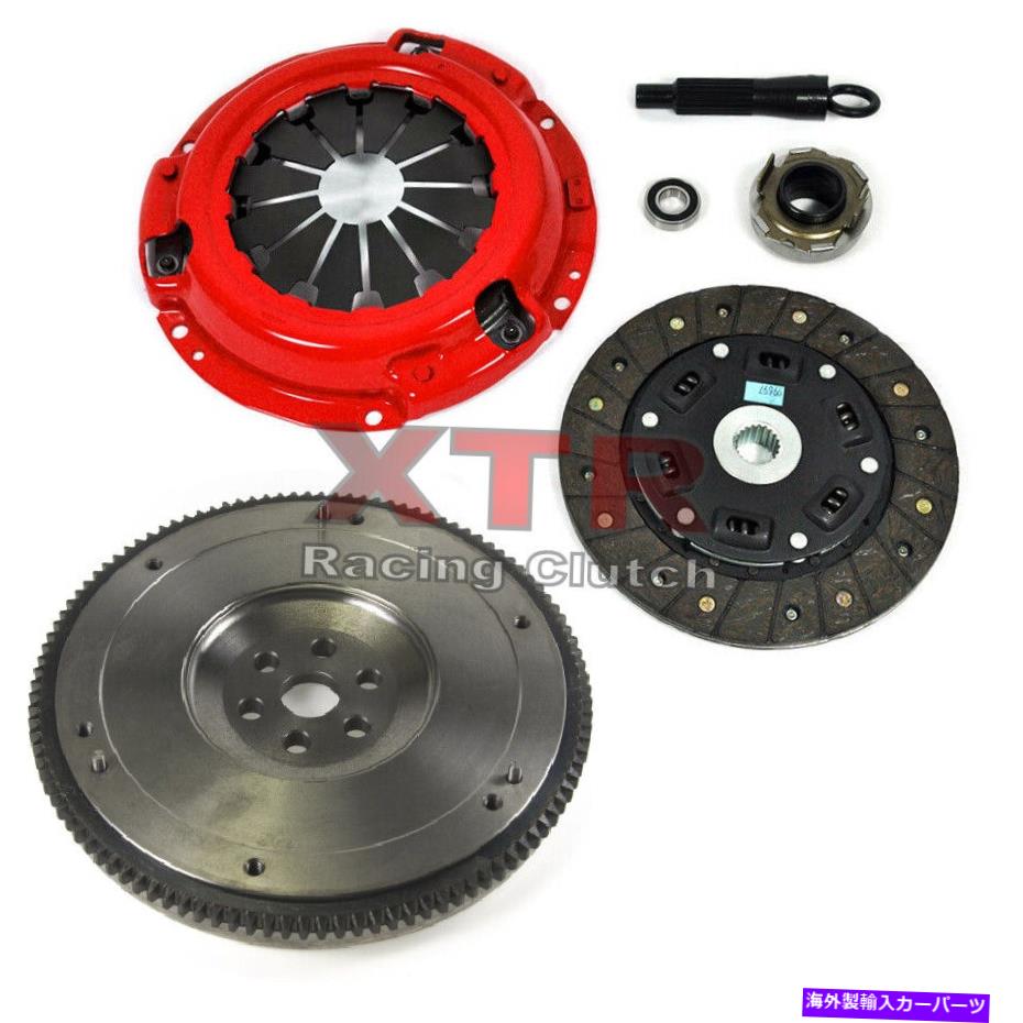 clutch kit Xtrプレミアムステージ2クラッチキット+フライホイールフィット1989ホンダシビックCRX D15 1.5L 1.6L XTR PREMIUM STAGE 2 CLUTCH KIT+FLYWHEEL fits 1989 HONDA CIVIC CRX D15 1.5L 1.6L