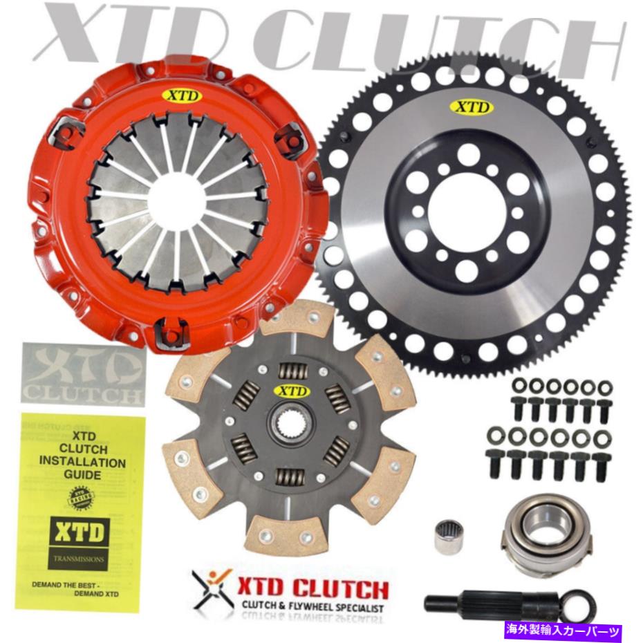 clutch kit XTDステージ3クラッチキット＆フライホイールキット1987 1988 1989 1990 1991 RX-7ターボ XTD STAGE 3 CLUTCH KIT & FLYWHEEL KIT 1986 1987 1988 1989 1990 1991 RX-7 TURBO