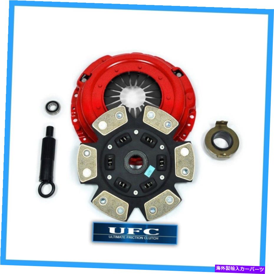 clutch kit UFCレーシングステージ3セラミッククラッチキット96-03トヨタRAV4 2.0Lベーススポーツユーティリティ UFC RACING STAGE 3 CERAMIC CLUTCH KIT 96-03 TOYOTA RAV4 2.0L BASE SPORT UTILITY