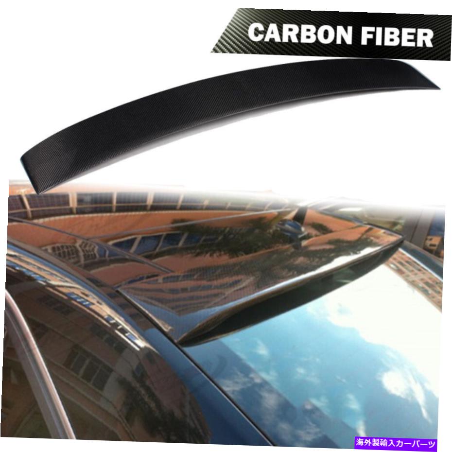 海外製 エアロパーツ カーボンファイバーリアルーフウイングベンツのトップスポイラーW212 E350 E400 E63 2010-13 Carbon Fiber Rear Roof Wing Top Spoiler For Benz W212 E300 E350 E400 E63 2010-13