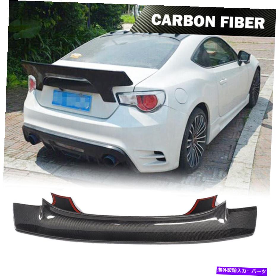  ѡ Subaru Brz Toyota GT86 SCION FR-S 13-16ꥢȥ󥯥쥤ɥݥ顼󥰥ܥŬ礹 Fits Subaru BRZ Toyota GT86 Scion FR-S 13-16 Rear Trunk Lid Spoiler Wing Carbon