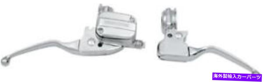 clutch kit デュアルディスクブレーキ用のDSメカニカルクラッチとブレーキキットクロームハーレーデビ..