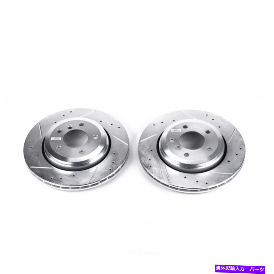 brake disc rotor ディスクブレーキローターセットリア掘削、スロット、および亜鉛メッキブレーキロー..