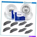 Us Custom Parts Shop USDMで買える「brake disc rotor ホンダシビック2012のセラミックブレーキパッドとローターフロントリア Ceramic Brake Pads And Rotors Front Rear For Honda Civic 2012」の画像です。価格は111,650円になります。