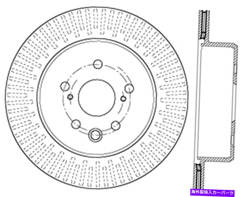brake disc rotor STOPTECH 128.44189Rディスクブレーキローター StopTech 128.44189R Disc Brake Rotor