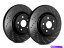 brake disc rotor 16-20ܥ졼٥åC55-2172-BPSPѥեޥ󥹥֥å֥졼 SP Performance Black Cross Brake Rotors for 16-20 Chevrolet Corvette C55-2172-BP