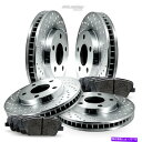 brake disc rotor キャラバン用のフルキットドリルドローターローターディスクとセラミックパッド、グランドキャラバン Full Kit Drille...