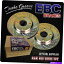 brake disc rotor EBCܥ롼֥եȥǥGD7502 FORD F-150 4WD 2009-10 EBC TURBO GROOVE FRONT DISCS GD7502 FOR FORD F-150 4WD 2009-10