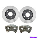 brake disc rotor 2007 2008 2009ダッジキャリバーフロントブレーキローターとキャリパー For 2007 2008 2009 Dod...