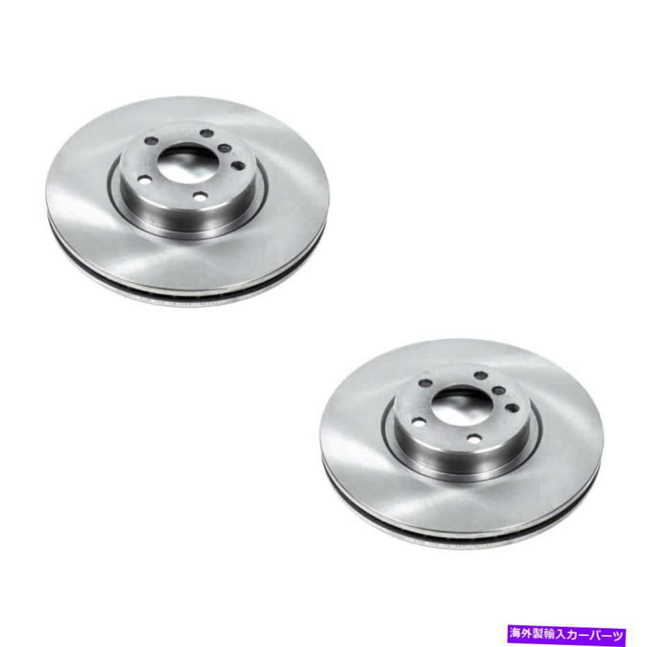 brake disc rotor set-p15ebr851-2 powerstopブレーキディスクE70 x5シリーズx6の2輪セットフロントAWD SET-P15EBR851-2 Powerstop Brake Discs 2-Wheel Set Front AWD for E70 X5 Series X6