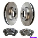 brake disc rotor 1998年のオールズモービルの陰謀フロントブレーキローターとキャリパー For 1998 Oldsmobile Intrigu...