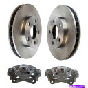 brake disc rotor 1998年のオールズモービルの陰謀フロントブレーキローターとキャリパー For 1998 Oldsmobile Intrigu...