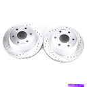 brake disc rotor AR8645XPR PowerStop 2ホイールセットブレーキディスクリアAWD 4WD RWD拡張タクシーピックアップ A...