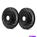brake disc rotor ダッジグランドキャラバン91-95ブレーキローターEBC 3GDシリーズスポーツ& For Dodge Grand Carav...