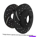 brake disc rotor RRスロット付きブレーキローターEBCブレーキGD7219 Rr Slotted Brake Rotor EBC Brake GD7219(2)