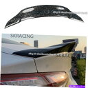 海外製 エアロパーツ 鍛造カーボンファイバーリアトランクスポイラーウィングリップシボレーマリブXL 12-20 Forged Carbon Fiber Rear...