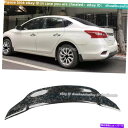 海外製 エアロパーツ 2013年から2019年の日産セントラ鍛造カーボンファイバーリアトランクリップスポイラーウィング FOR 2013-2019 NISSAN...