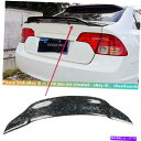 海外製 エアロパーツ 2006-11のシビックダックビルハイキック鍛造カーボンファイバーリアトランクスポイラーウィング For 2006-11 Civic Du...