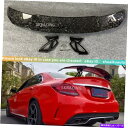 海外製 エアロパーツ 2015-2021メルセデスベンツW205 C63フォードカーボンファイバーリアトランクスポイラーウィング For 2015-2021 M...